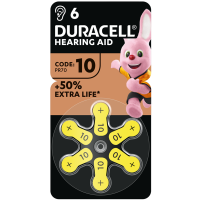 ��������� DURACELL HA 10 6 ��. 