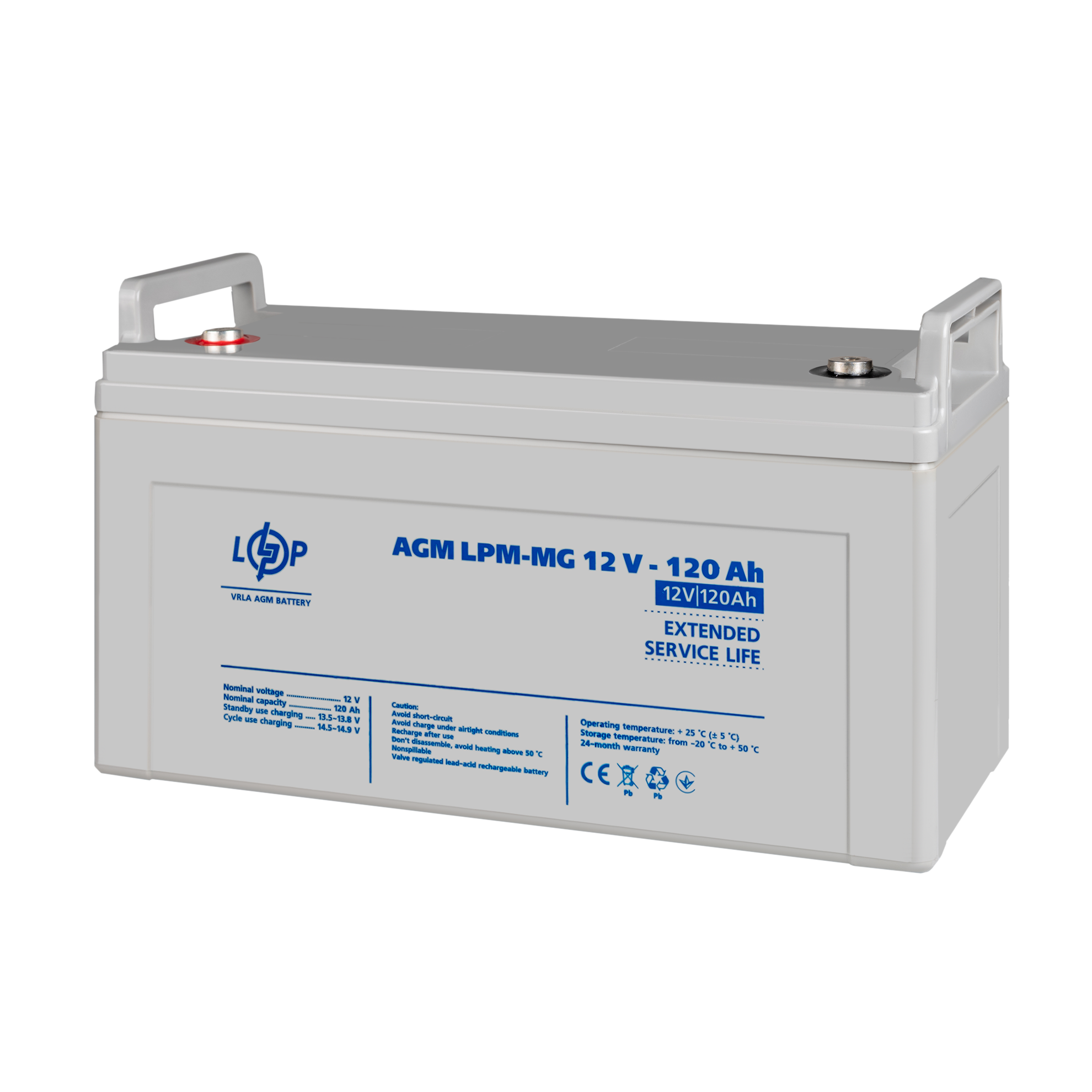 ����������� ������������� LPM-MG 12V - 120 Ah 