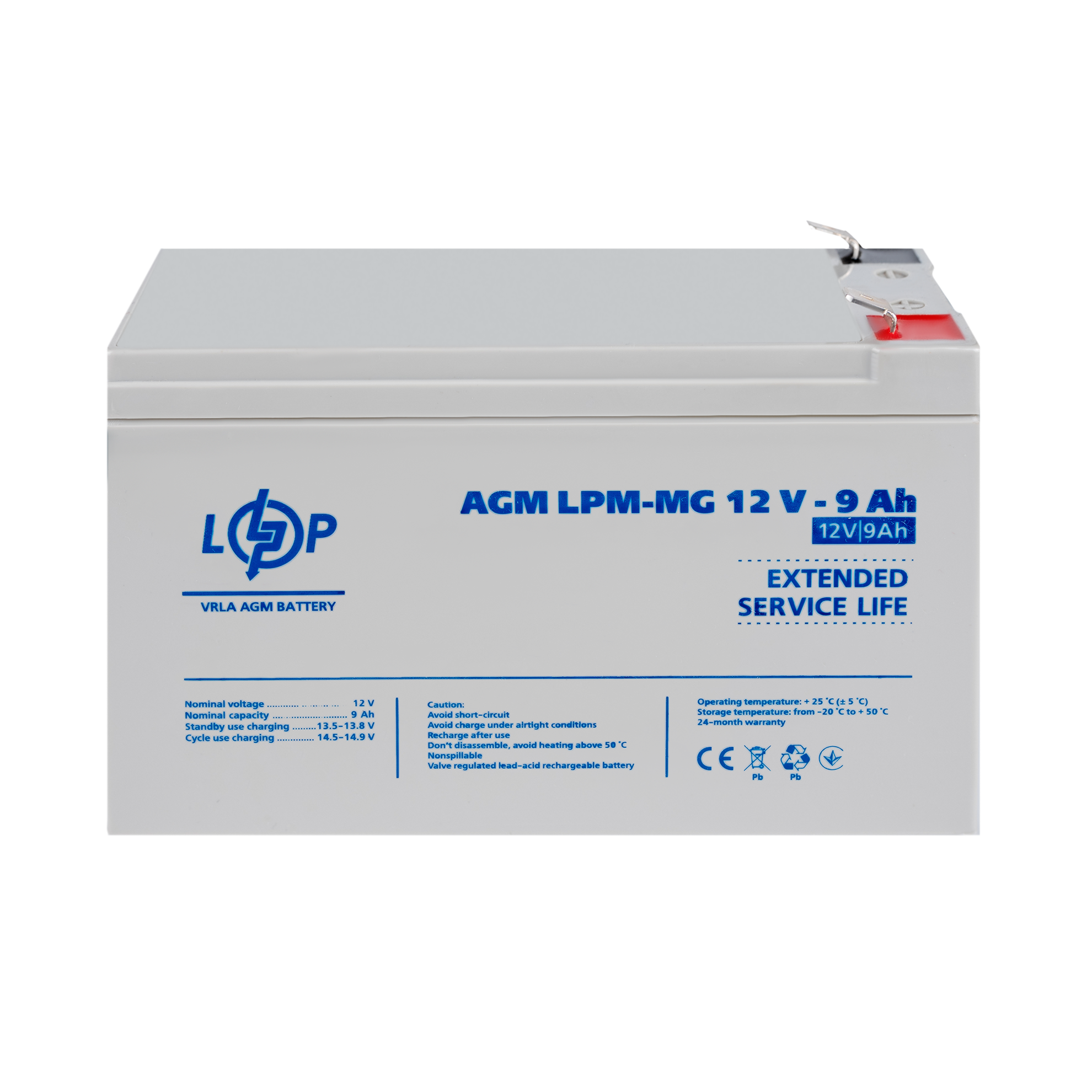 ����������� ������������� LPM-MG 12V - 9 Ah 