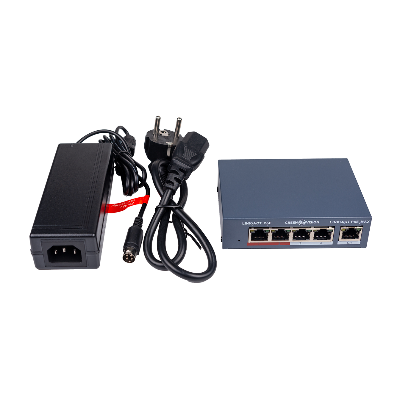 ���������� ������� POE GV-017-AI-4+1P 