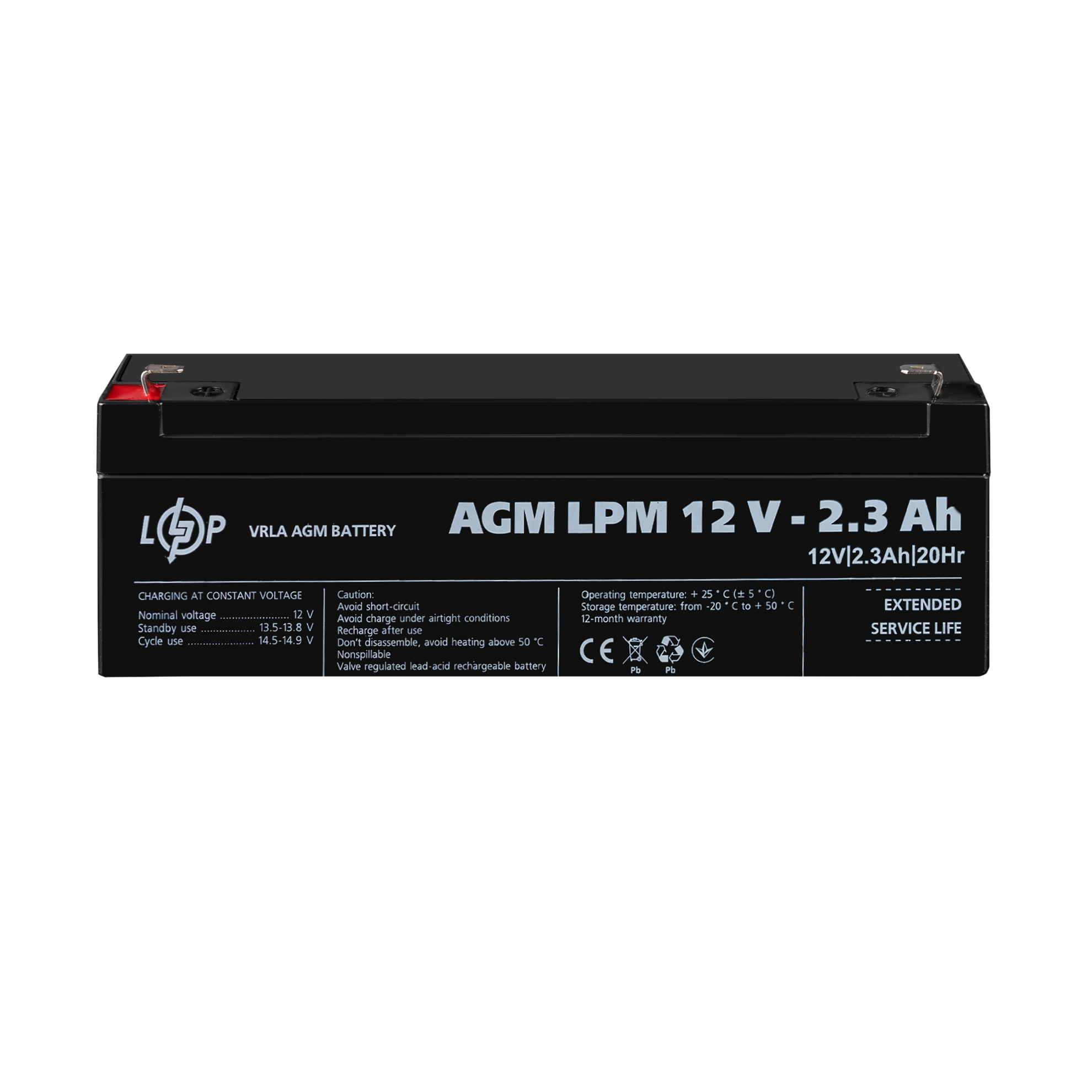 ����������� AGM LPM 12V - 2.3 Ah 