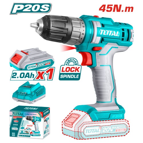  TOTAL TDLI200518 20, Li-Ion, 1. 