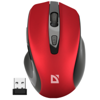 ���� DEFENDER (52052) Prime MB-053, 6D, 800-1600dpi, RED, wireless, silent 