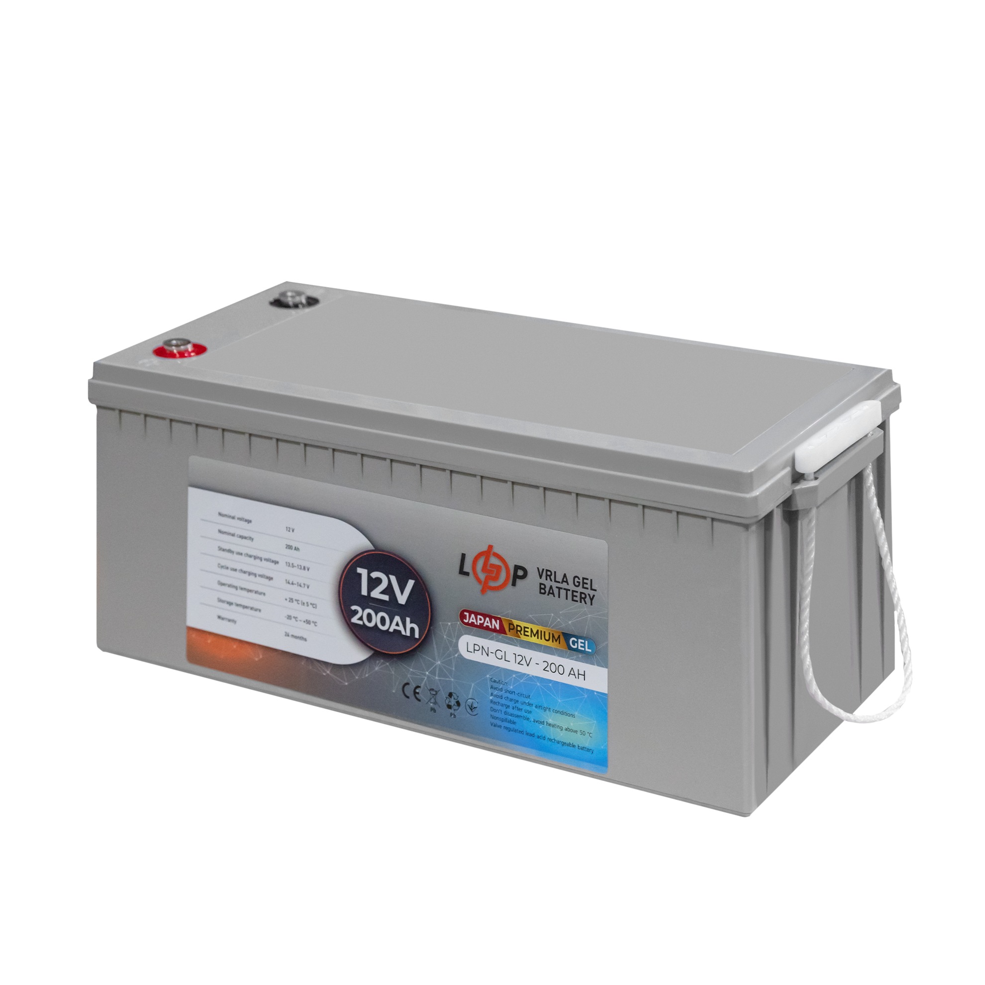 ����������� ������� LPN-GL 12V - 200 Ah 