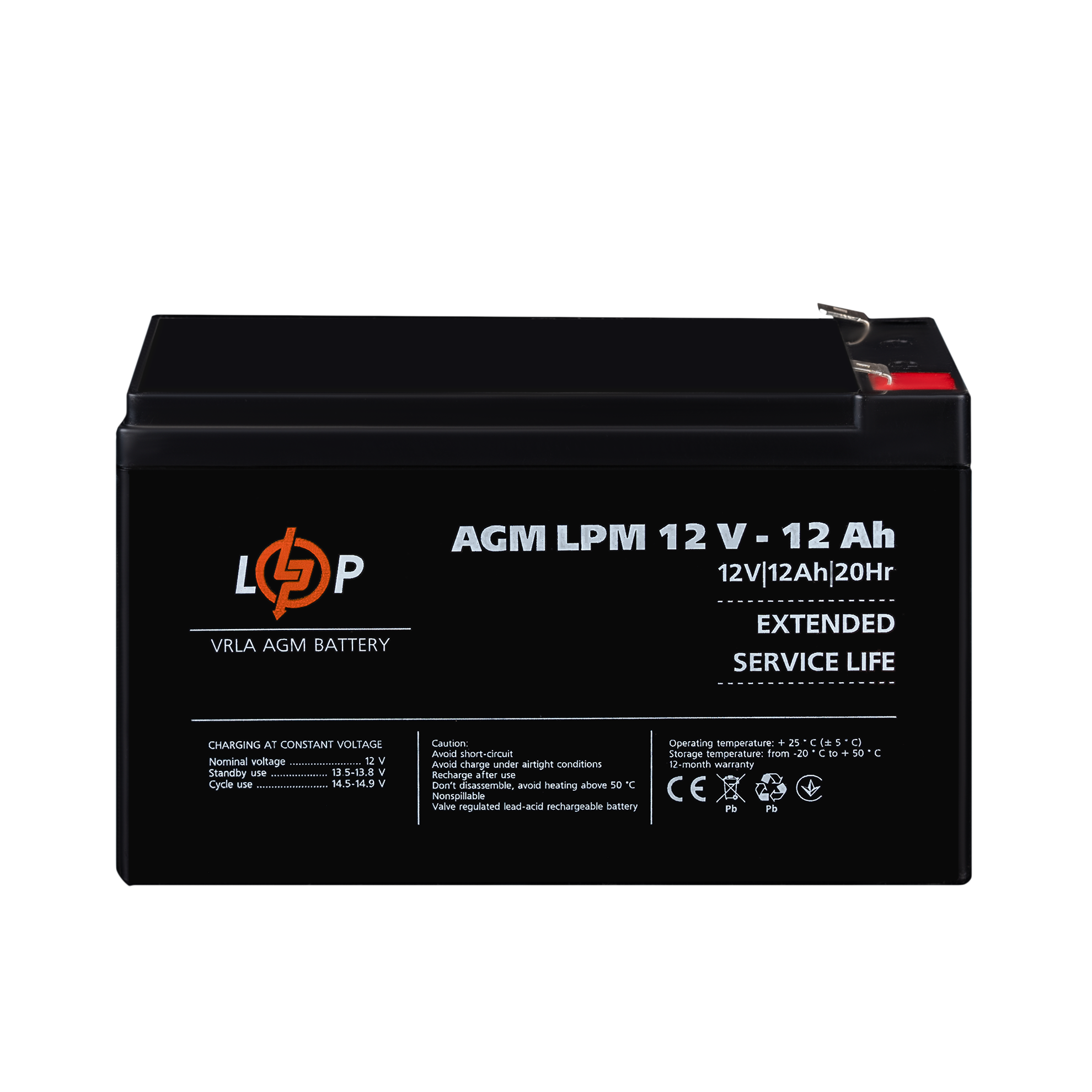 ����������� AGM LPM 12V - 12 Ah 