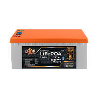  LP LiFePO4 25,6V - 230 Ah (5888Wh) (BMS 200A/100)  LCD Smart BT 