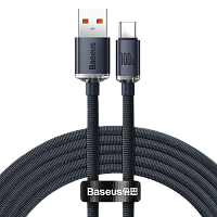 ������ Baseus Crystal Shine USB 2.0 to Type-C 100W 2M ������ (CAJY000501) 