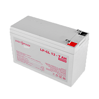 ����������� ������� LP-GL 12V - 7 Ah Silver 