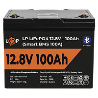 ����������� LP LiFePO4 12V (12,8V) - 100 Ah (1280Wh) (Smart BMS 100�) � BT ������� 