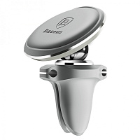 ������������� Baseus Magnetic Air Vent Car Mount Holder Silver (SUGX-A0S) 