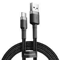 ������ Baseus Cafule USB 2.0 to Type-C 2A 2M ������/����� (CATKLF-CG1) 
