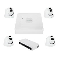 �������� ��������������� �� 4 ������ GV-IP-K-W96/4 3MP 