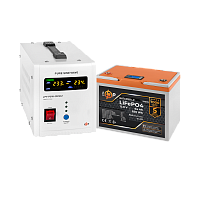 �������� ���������� ������� LP (LogicPower) ��� + �������� (LiFePO4) ������� (UPS �500+ ��� LiFePO4 820Wh) 
