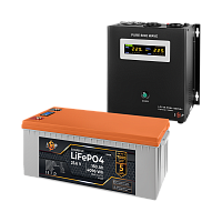 �������� ���������� ������� LogicPower W1500 + �������� (LiFePO4) ������� 4096Wh 