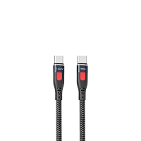 ������ Remax Lesu Pro Aluminum Alloy Type-C to Type-C PD 100W 1M ������ (RC-187c) 