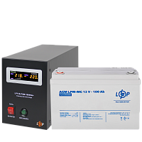 �������� ���������� ������� LP (LogicPower) ��� + ������������� ������� (UPS B1000 + ��� MG 1200Wh) 