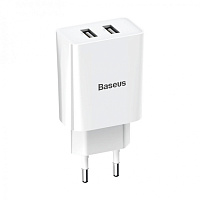 ������� �������� ���������� Baseus Speed Mini Dual USB 10.5W ����� (CCFS-R02) 