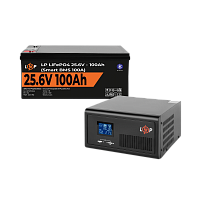 �������� ���������� ������� LP (LogicPower) ��� + �������� (LiFePO4) ������� (UPS 2300VA + ��� LiFePO4 2560W) 