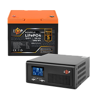 �������� ���������� ������� LP (LogicPower) ��� + �������� (LiFePO4) ������� (UPS B1000 + ��� LiFePO4 1280Wh) 