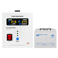 �������� ���������� ������� ��� ����� LP (LogicPower) ��� + ������������� ������� (UPS 500 + ��� MG 480Wh) 