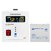 �������� ���������� ������� ��� ����� LP (LogicPower) ��� + ������������� ������� (UPS 500 + ��� MG 660Wh) 