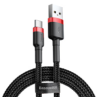������ Baseus Cafule USB 2.0 to Type-C 3A 1M ������/������� (CATKLF-B91) 