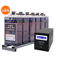 �������� ���������� ������� ��� ����������� LP (LogicPower) ��� + OPzS ������� (UPS B6000 + ��� OPzS 15456W) 