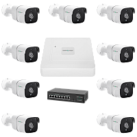 �������� ��������������� �� 9 �����GV-IP-K-W78/09 5MP 