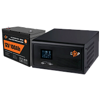 �������� ���������� ������� ��� ����� LP (LogicPower) ��� + �������� (LiFePO4) ������� (UPS 1000VA + ��� LiFePO4 1280W) 