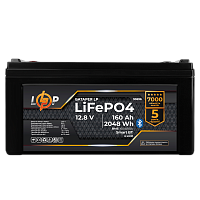 ����������� LP LiFePO4 12,8V - 160 Ah (2048Wh) (BMS 160A/80�) ������� LCD Smart BT 