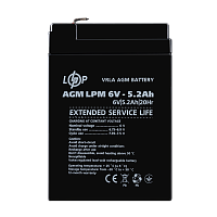 ����������� AGM LPM 6V - 5.2 Ah 