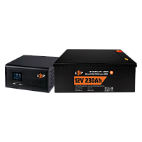 �������� ���������� ������� LP (LogicPower) ��� + �������� (LiFePO4) ������� (UPS 1500VA + ��� LiFePO4 2944W) 