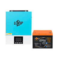�������� ���������� ������� LogicPower W3000 + �������� (LiFePO4) ������� 1280Wh 