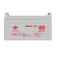 ����������� ������� LPM-GL 12V - 120 Ah 