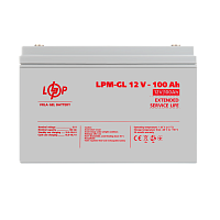 ����������� ������� LPM-GL 12V - 100 Ah 