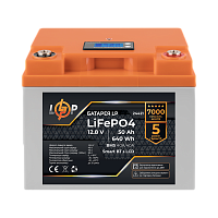 ����������� LP LiFePO4 12,8V - 50 Ah (640Wh) (BMS 40A/40�) ������� LCD Smart BT 