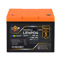 ����������� LP LiFePO4 12,8V - 100 Ah (1280Wh) (BMS 80A/40�) ������� ��� ��� 