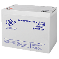����������� ������������� LPM-MG 12V - 75 Ah 