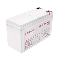 ����������� ������� LP-GL 12V - 9 Ah Silver 