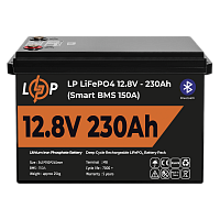 ����������� LP LiFePO4 12V (12,8V) - 230 Ah (2944Wh) (Smart BMS 150�) � BT ������� 