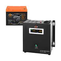 �������� ���������� ������� LogicPower W500 + �������� (LiFePO4) ������� 819 Wh 