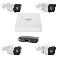 �������� ��������������� �� 4 �������GV-IP-K-W75/04 5MP 