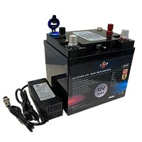 ����������� LP LiFePO4 ������������� � �������� ����������� 12V (12,8V) - 50 Ah (640Wh) (BMS 50A/25�) ������� 