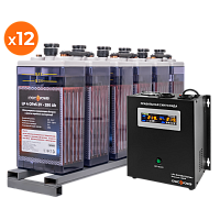 �������� ���������� ������� ��� ����������� LP (LogicPower) ��� + OPzS ������� (UPS W2500 + ��� OPzS 7728W) 