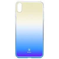 ����� Baseus ��� iPhone X/Xs Glaze blue (WIAPIPHX-GC03) 